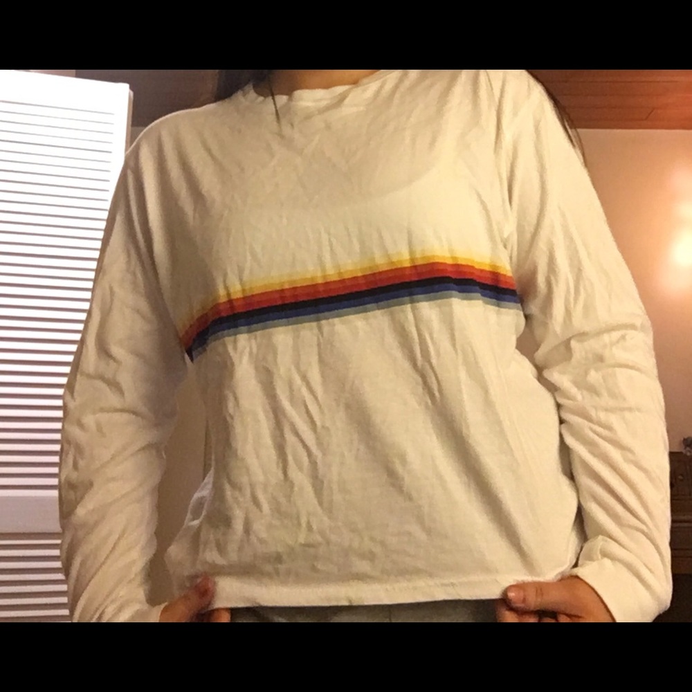 Brandy Melville white long sleeve